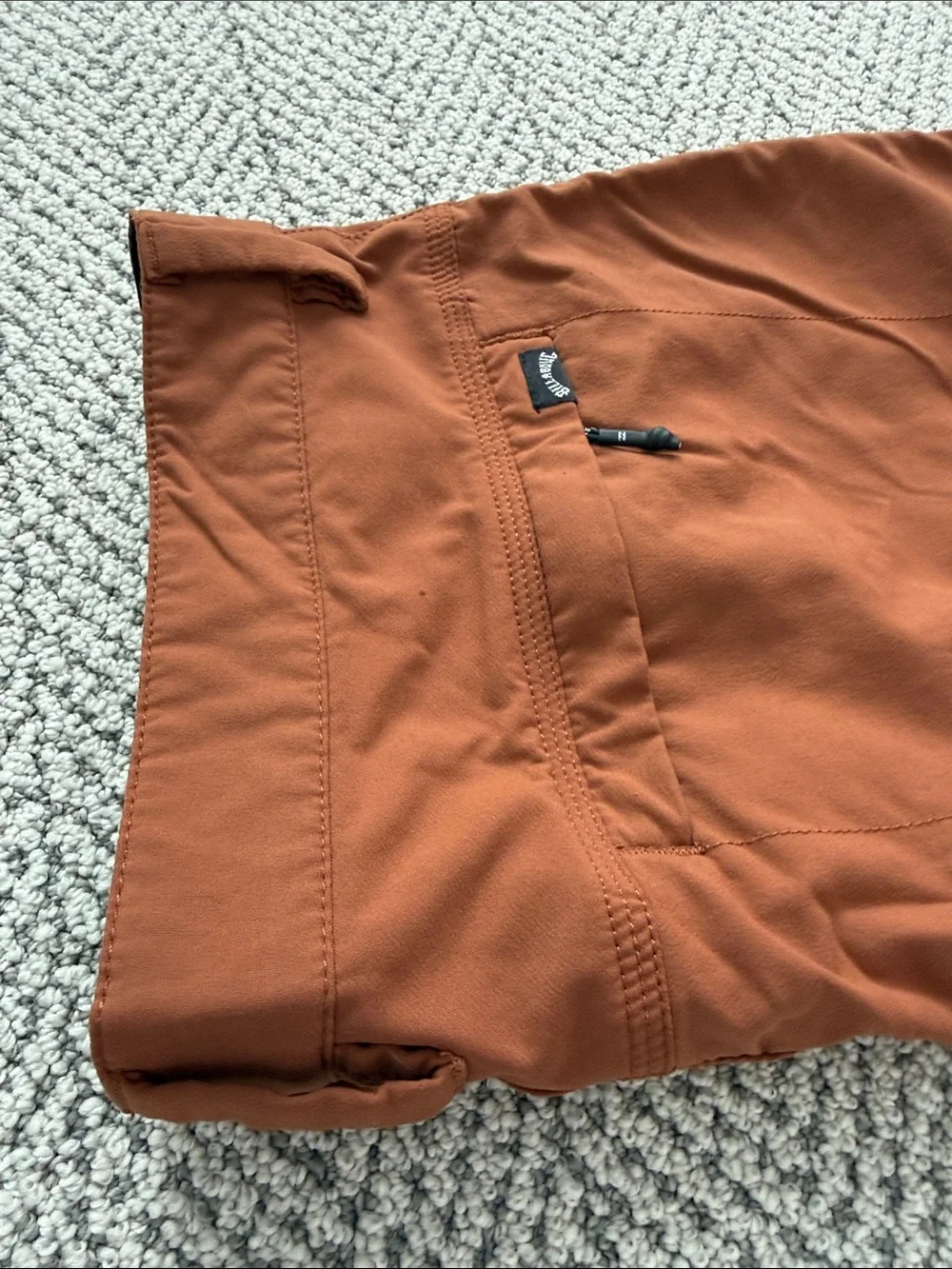 Billabong Men's Rust Orange Hybrid Shorts